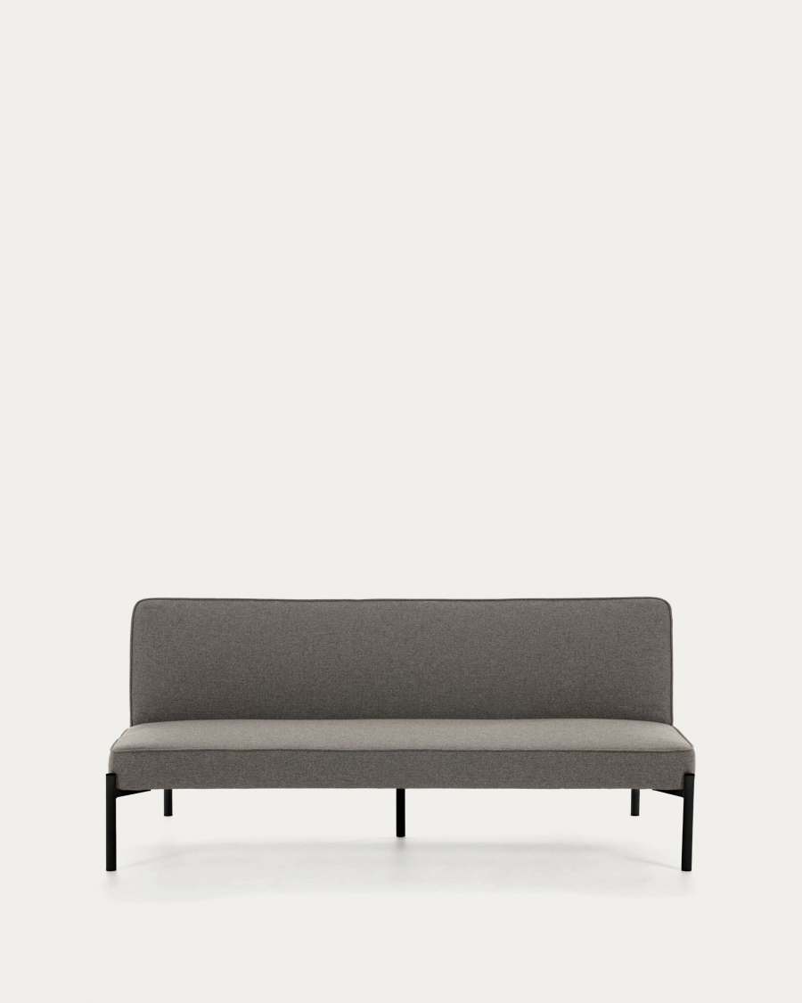 Nelki three-seater sofa bed in grey 190 cm