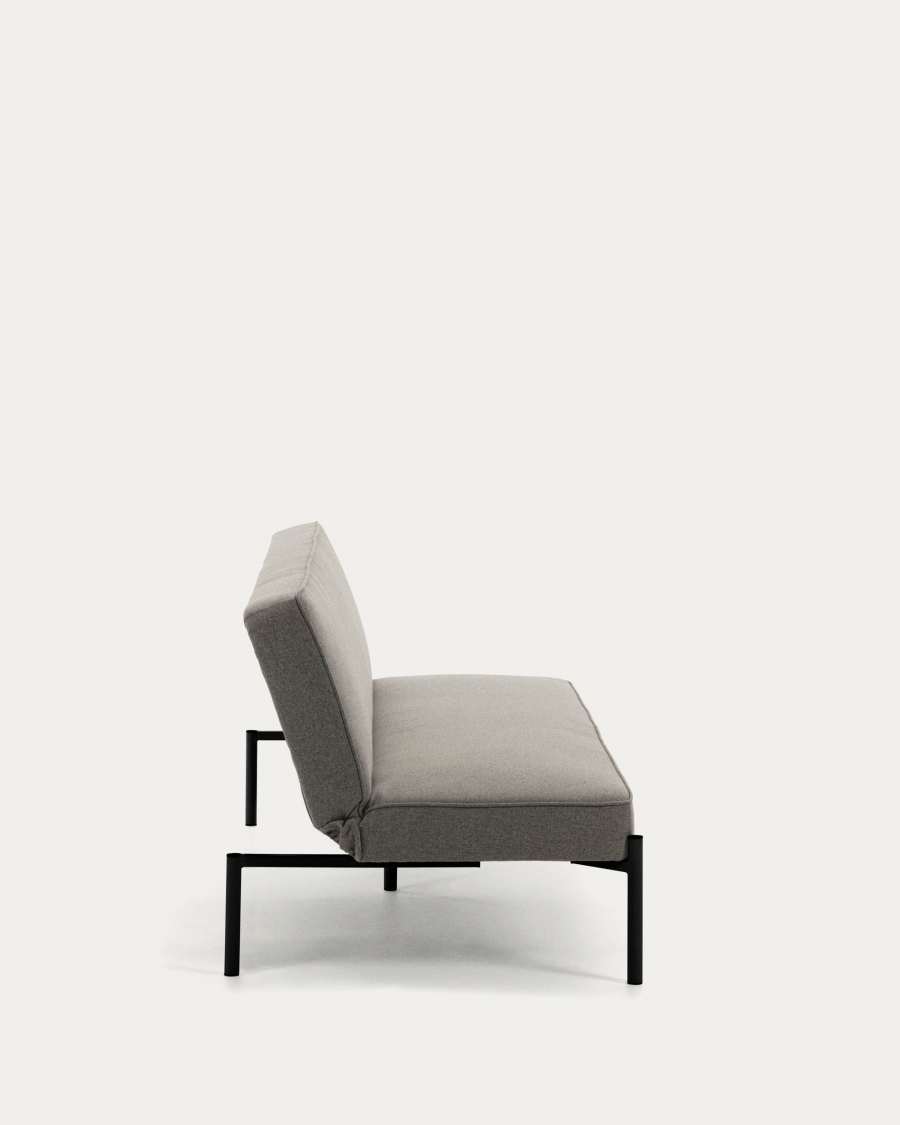 Nelki three-seater sofa bed in grey 190 cm