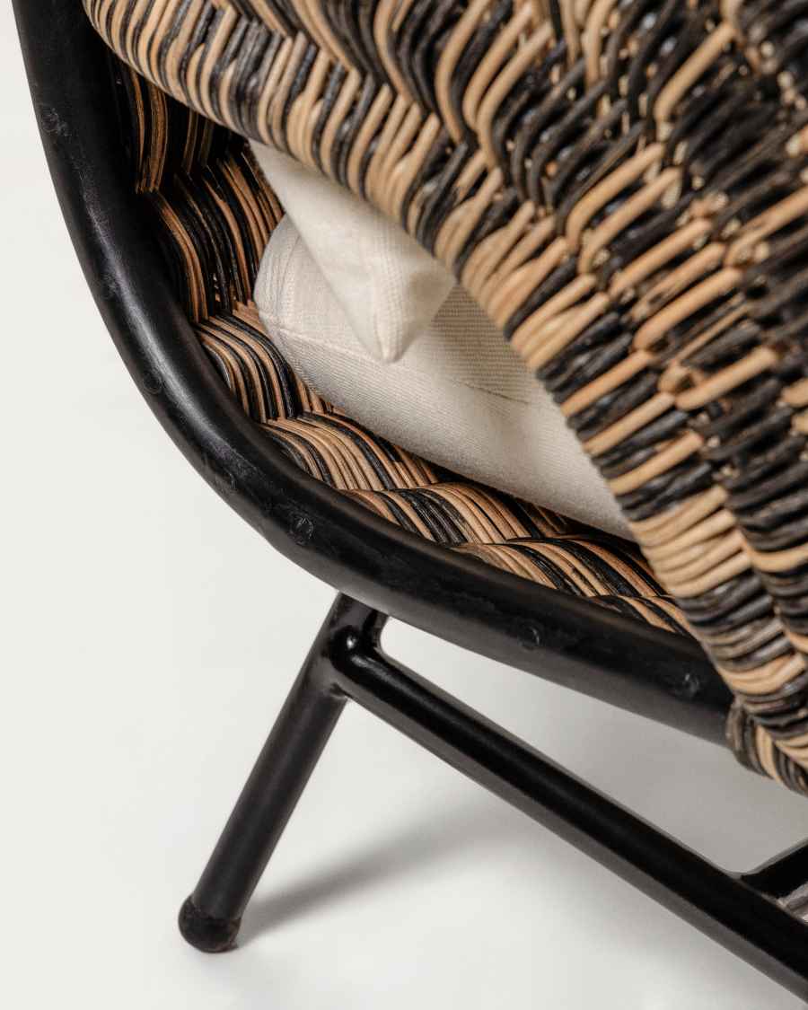 Sofa Lin 2-osobowa rattanowa 153 cm