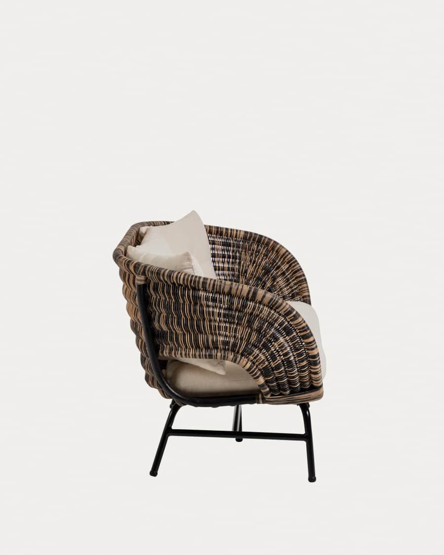 Sofa Lin 2-osobowa rattanowa 153 cm