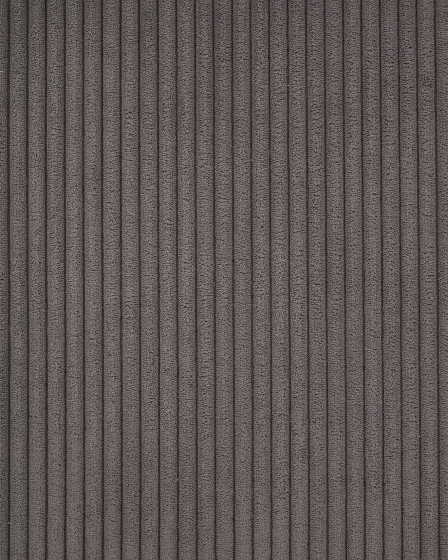 Blok grey thick corduroy 4-seater corner sofa 320 x 230cm/230 x 320cm FSC Mix Credit