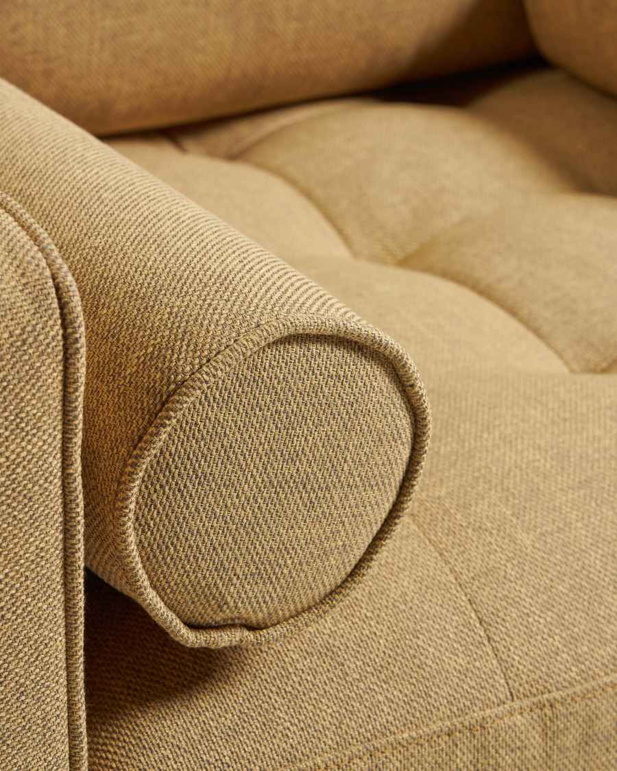 Debra mustard armchair