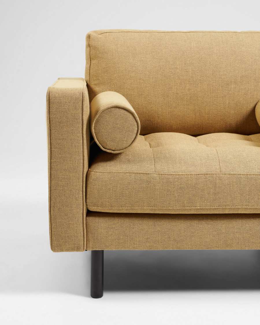 Debra mustard armchair