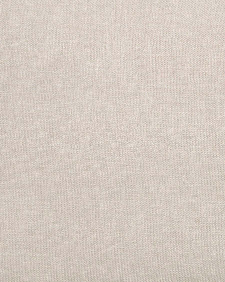 Gilma beige 3-zitsbank met links/rechts chaise longue met zwarte poten 261 cm