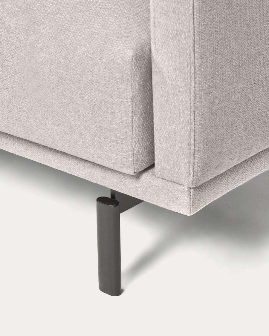 Galene 3 seater sofa with left-hand chaise longue in beige, 194 cm FSC Mix Credit