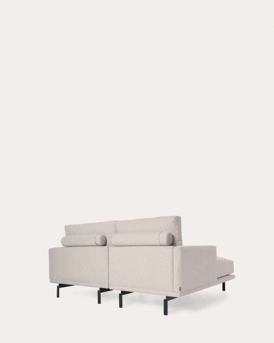 Galene 3 seater sofa with left-hand chaise longue in beige, 194 cm FSC Mix Credit