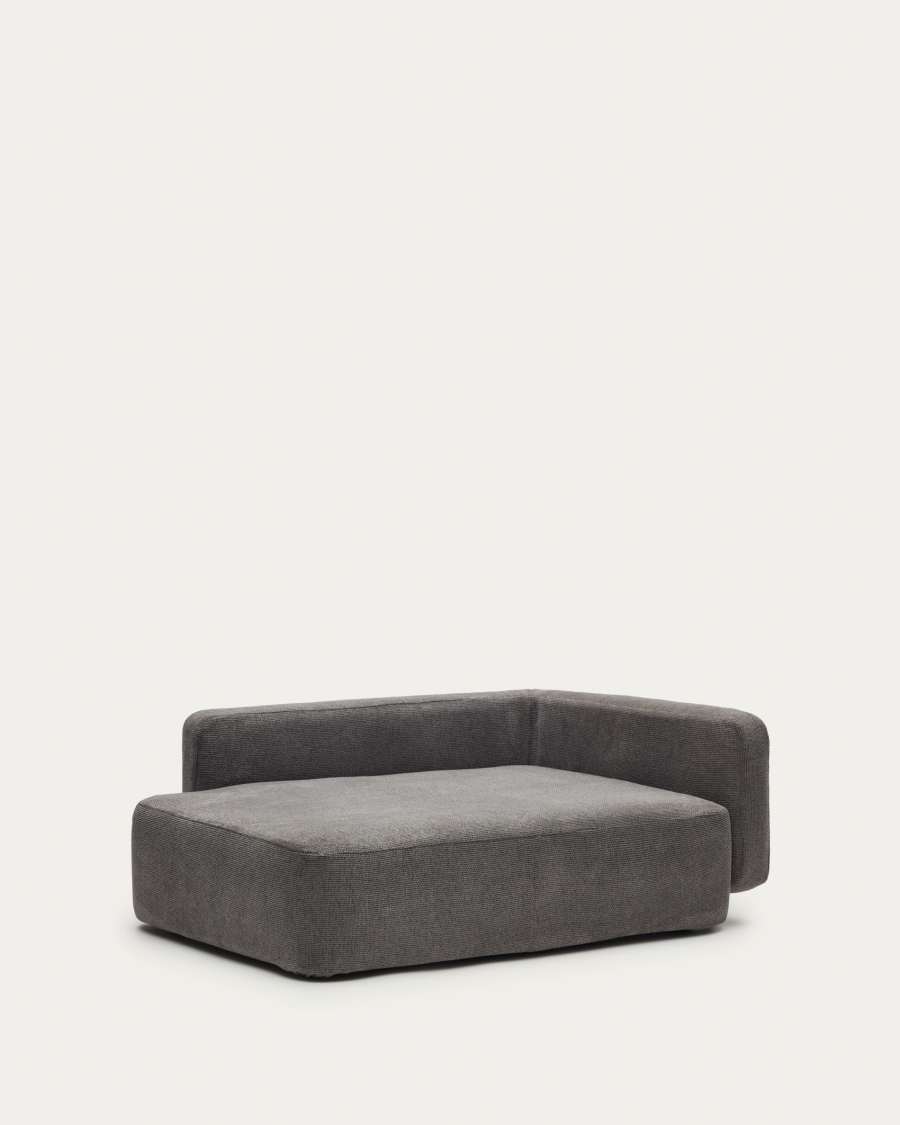 Bowie cover for small bed for pets in dark grey, 63 x 80 cm