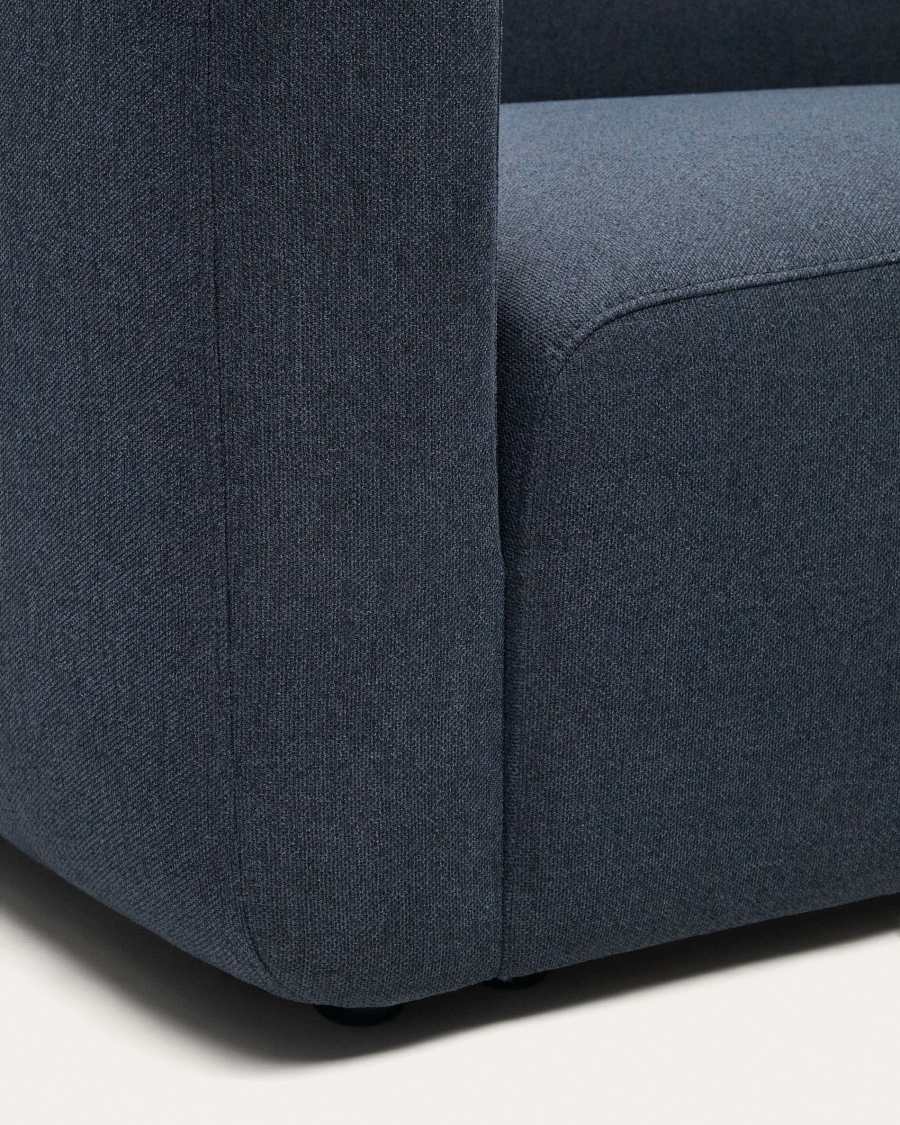 Divano modulare Neom 3 posti chaise longue destra/sinistra blu 263 cm FSC Mix Credit