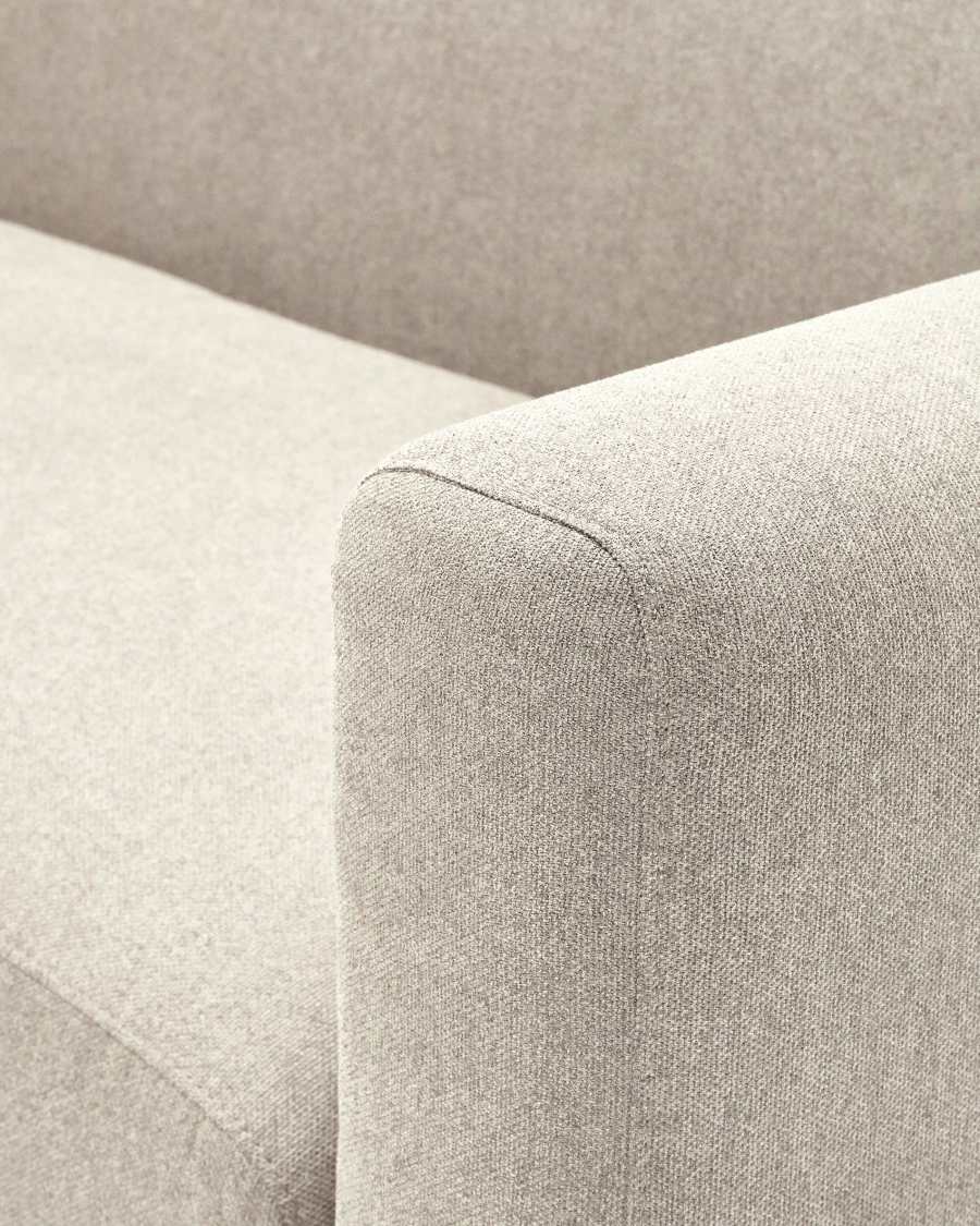 Neom sofa arm in beige FSC Mix Credit