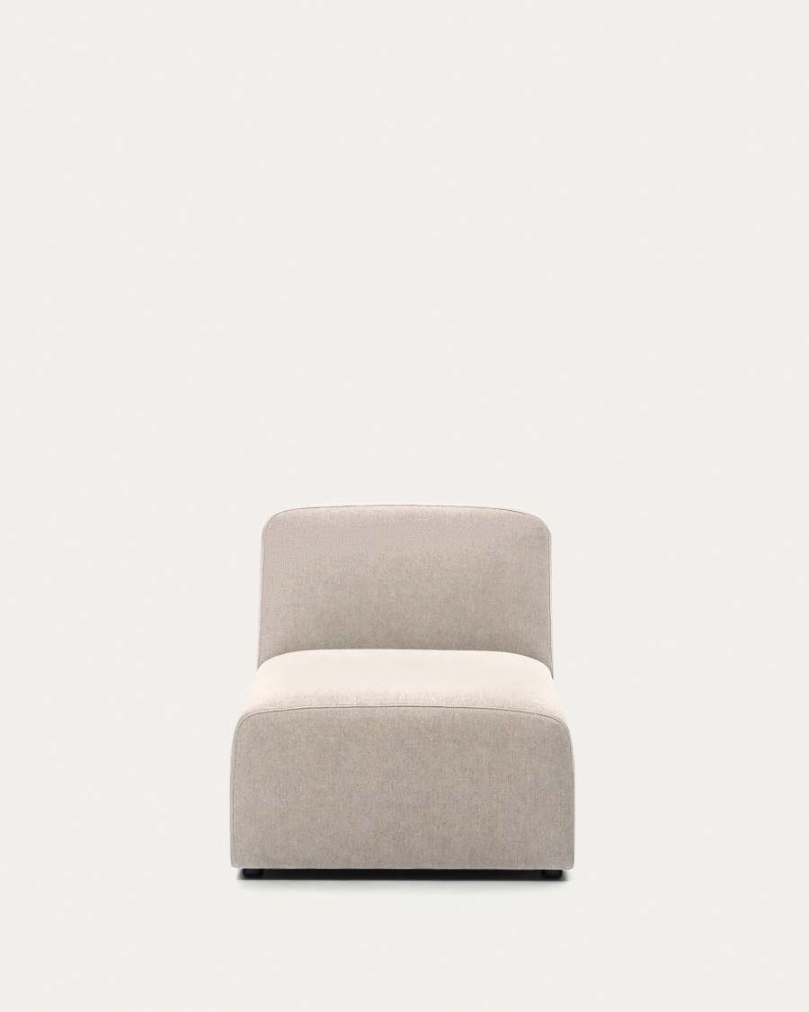 Modulo Neom chaise longue beige 152 x 75 cm FSC Mix Credit