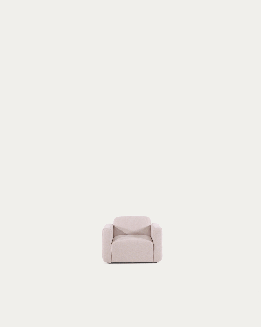 Neom seat module in beige, 75 cm FSC Mix Credit