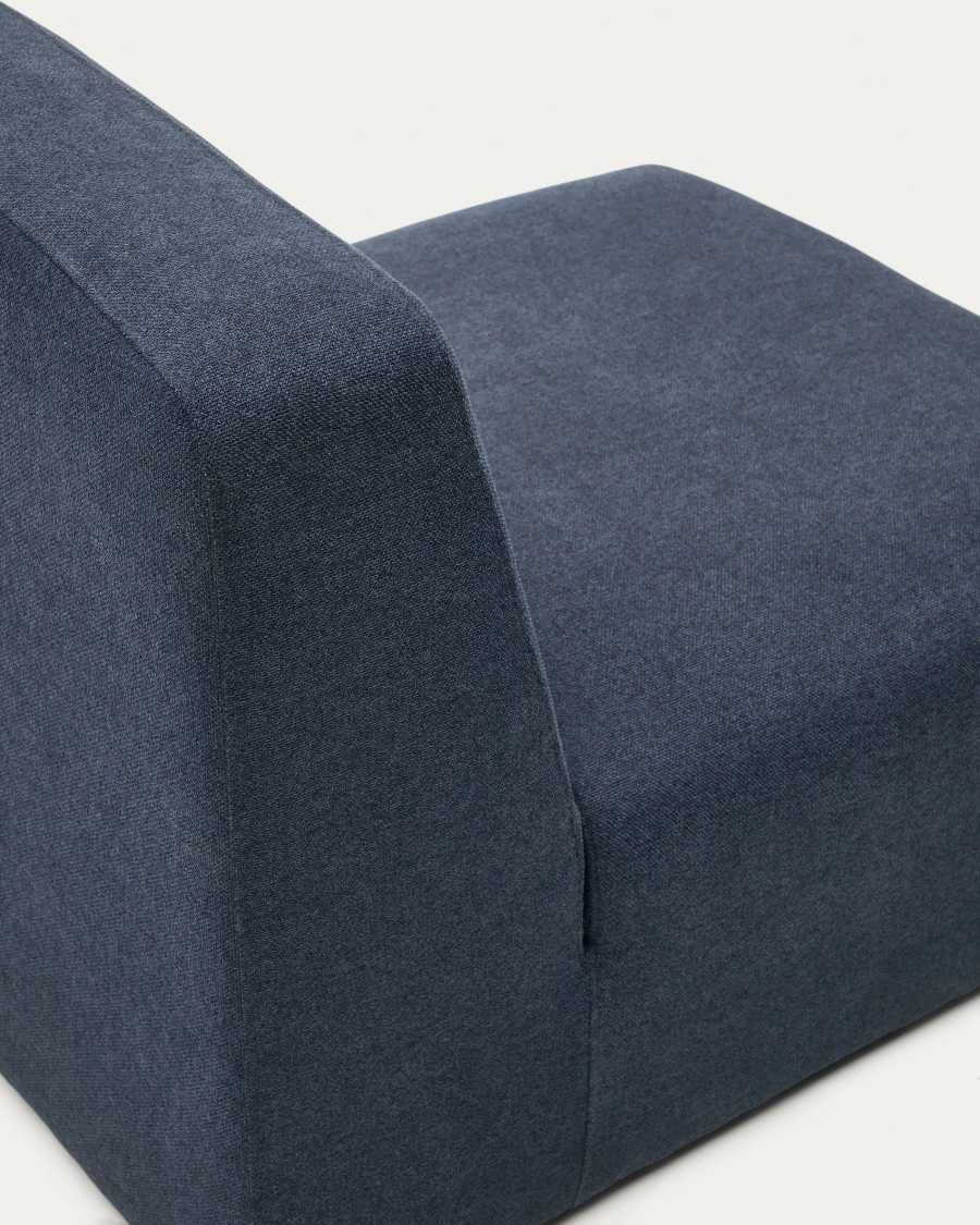 Neom seat module in blue, 75 cm FSC Mix Credit