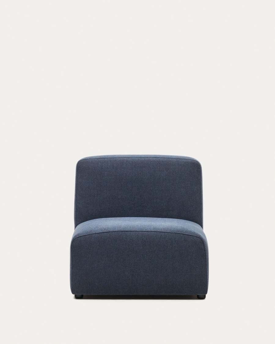 Neom seat module in blue, 75 cm FSC Mix Credit