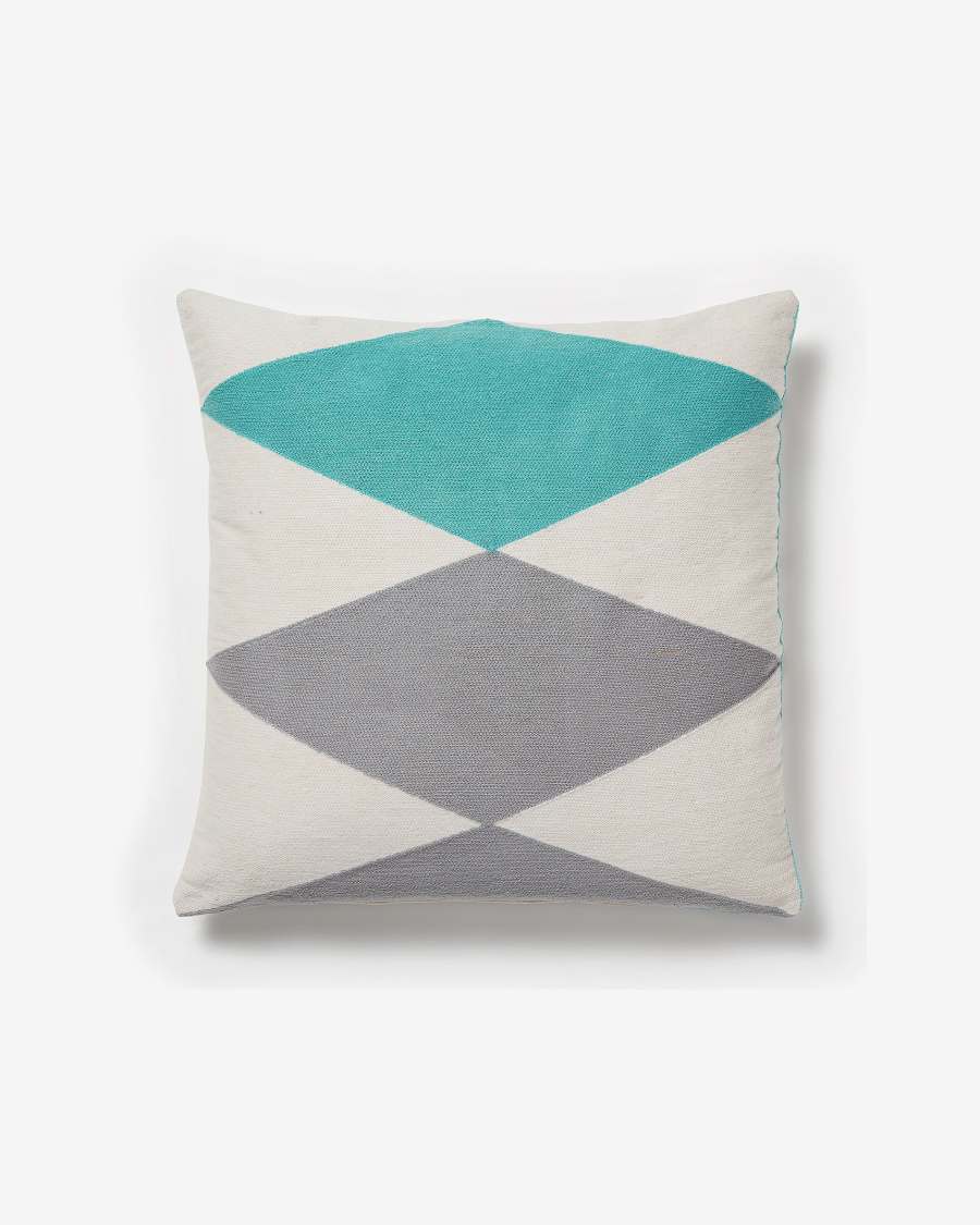 Vand kussensloop turkoois