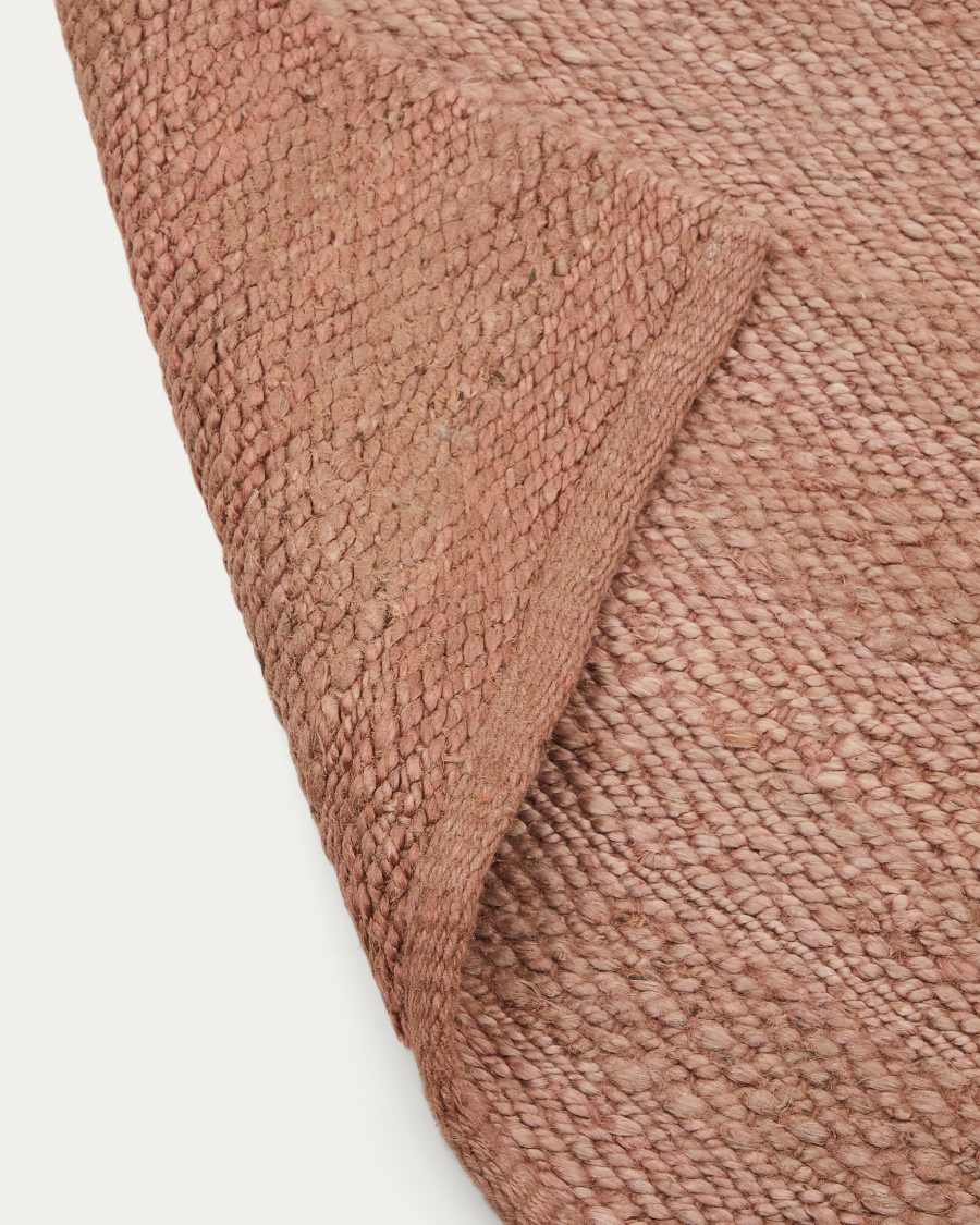 Sallova pink jute rug 160 x 230 cm
