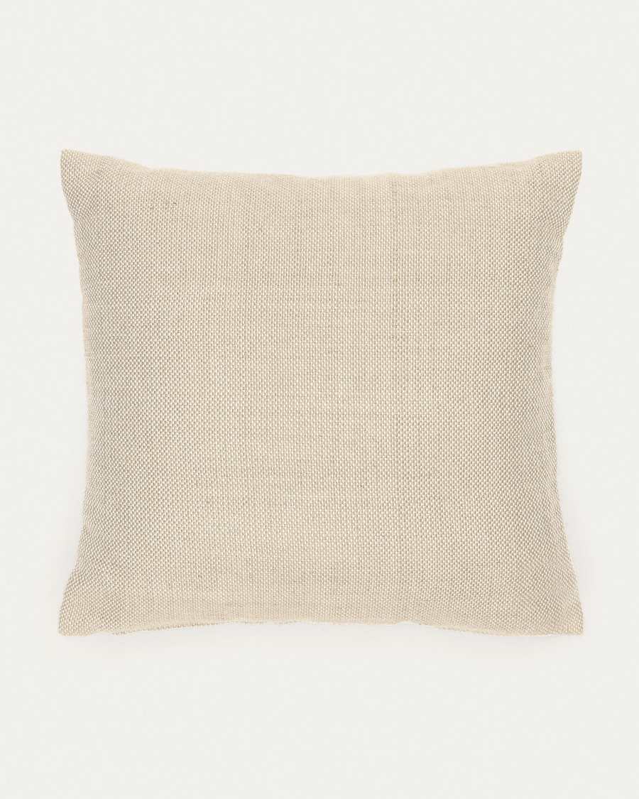 Fodera per cuscino Menuda 100% PET beige 60 x 60 cm