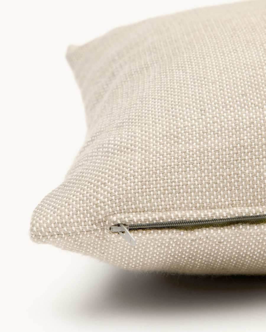 Fodera per cuscino Menuda 100% PET beige 60 x 60 cm