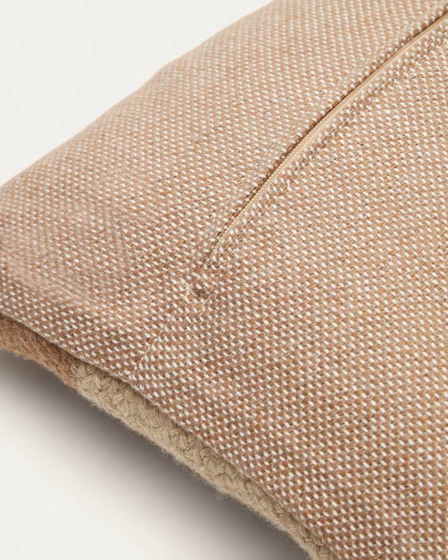 Kussenhoes Leeith 100% PET veelkleurig gestreept kussen 30 x 50 cm