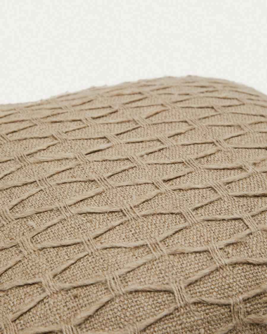Housse de coussin Satae 100% lin naturel 45 x 45 cm