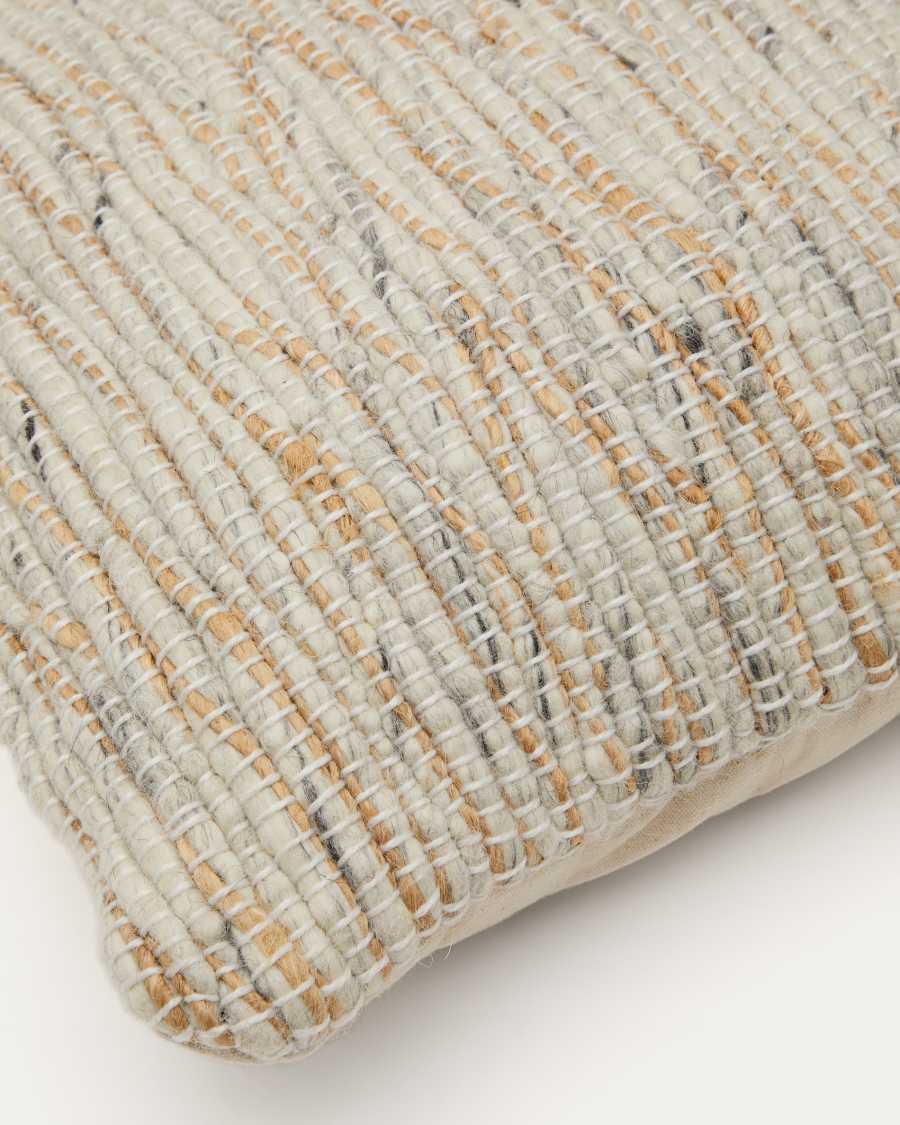Selise natural jute cushion cover 45 x 45 cm