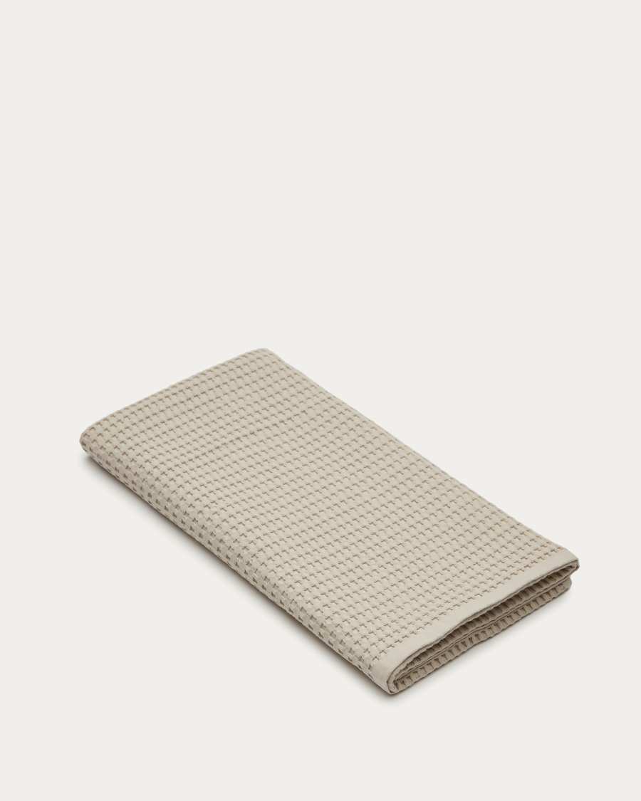 Zinnia Handtuch 100% Baumwolle beige 70 x 140 cm