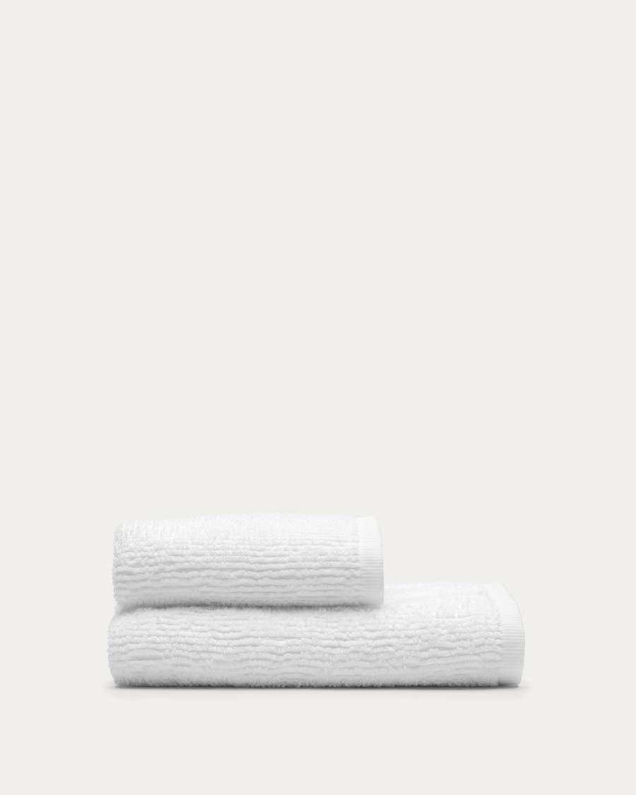 Asciugamano Yeni 100% cotone bianco 70 x 140 cm