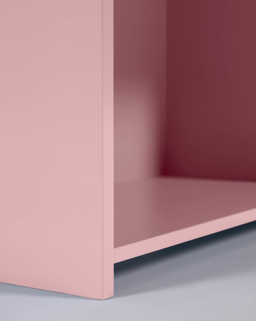 Étagère maison enfant Celeste en MDF rose 50 x 105 cm