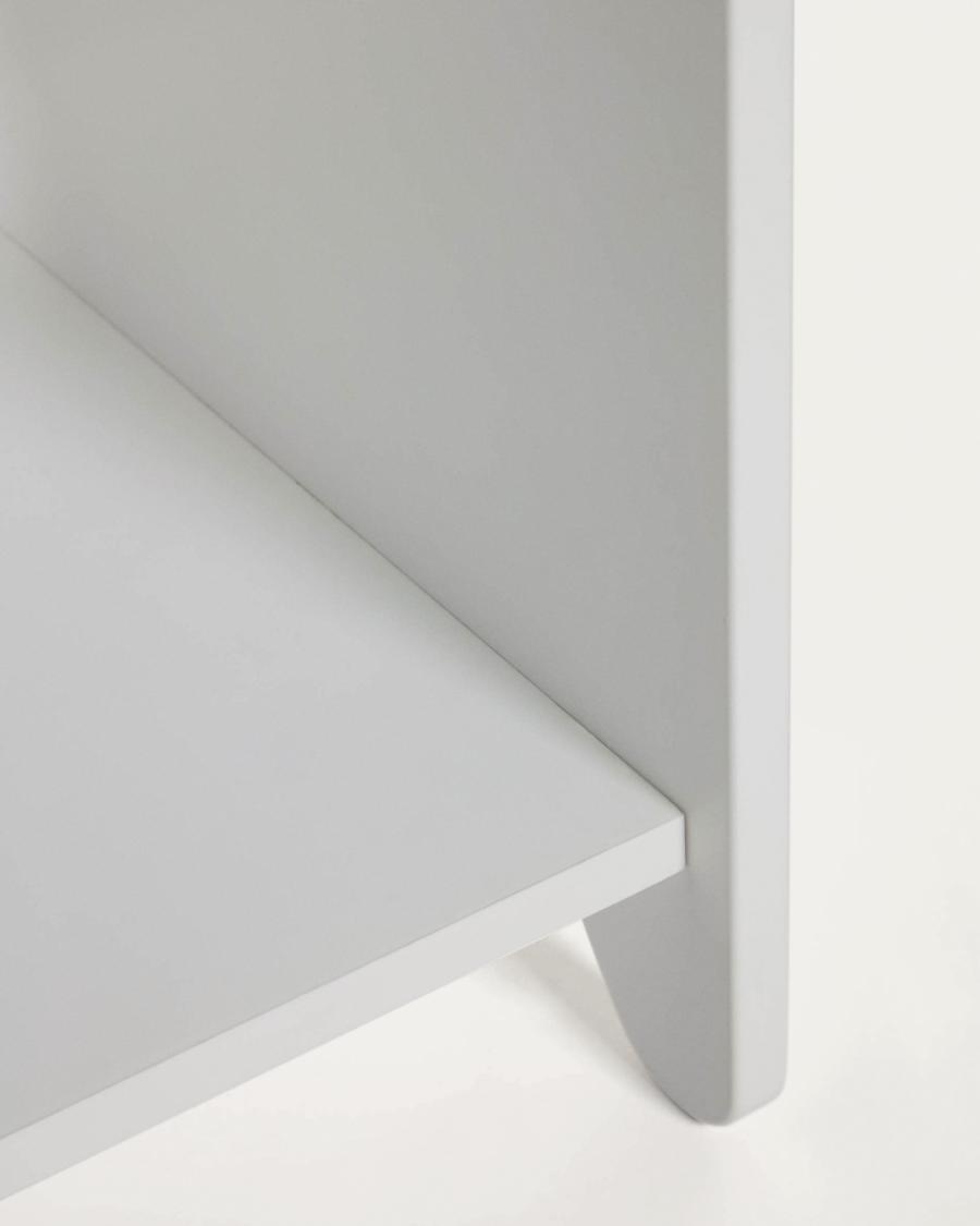 Meuble de rangement Nunila MDF blanc 78 cm