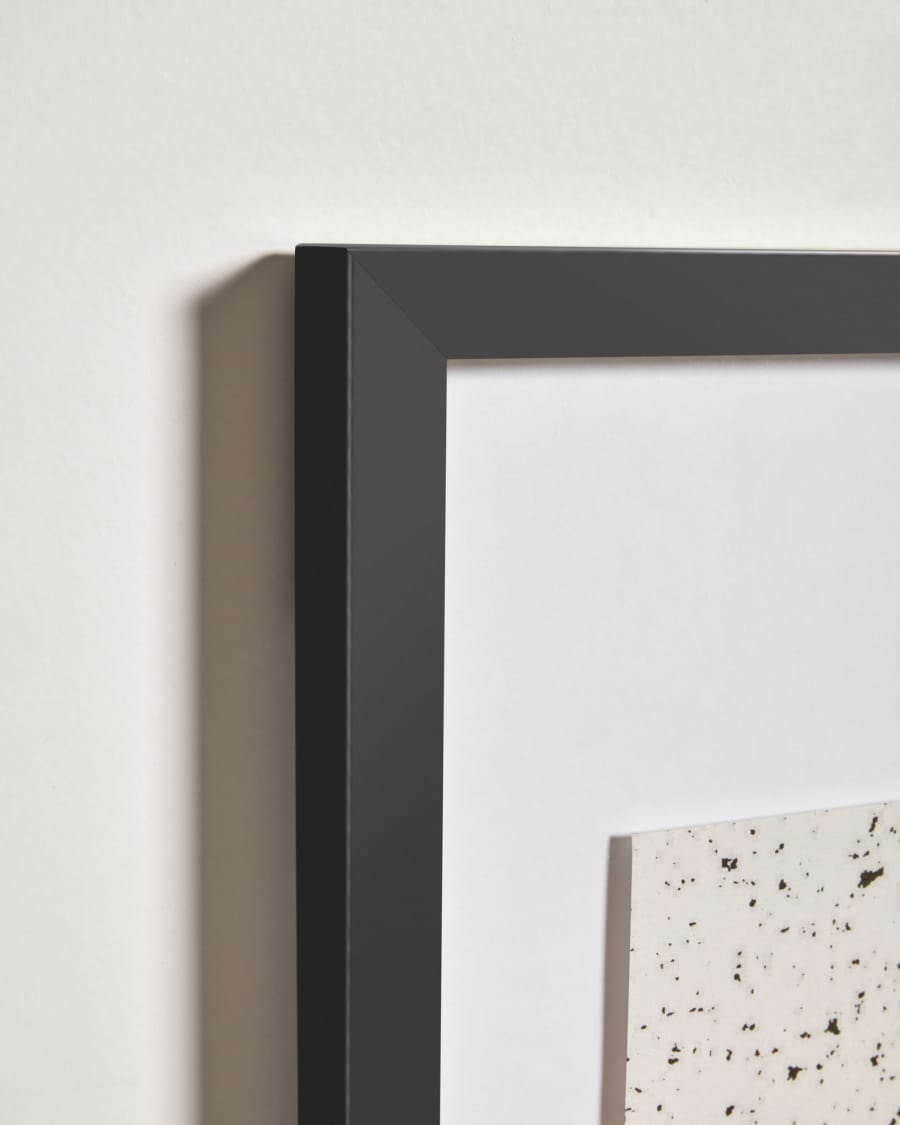 Tableau Anaisa noir et blanc 60 x 90 cm