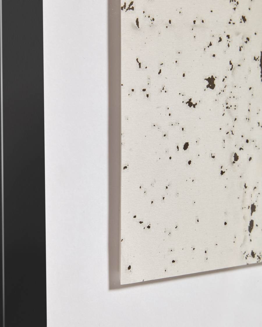 Tableau Anaisa noir et blanc 60 x 90 cm