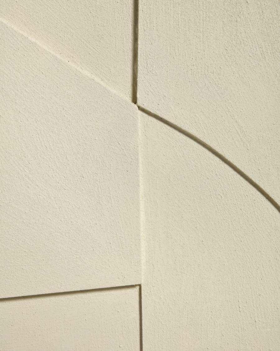 Talin abstract painting beige, 60 x 90 cm