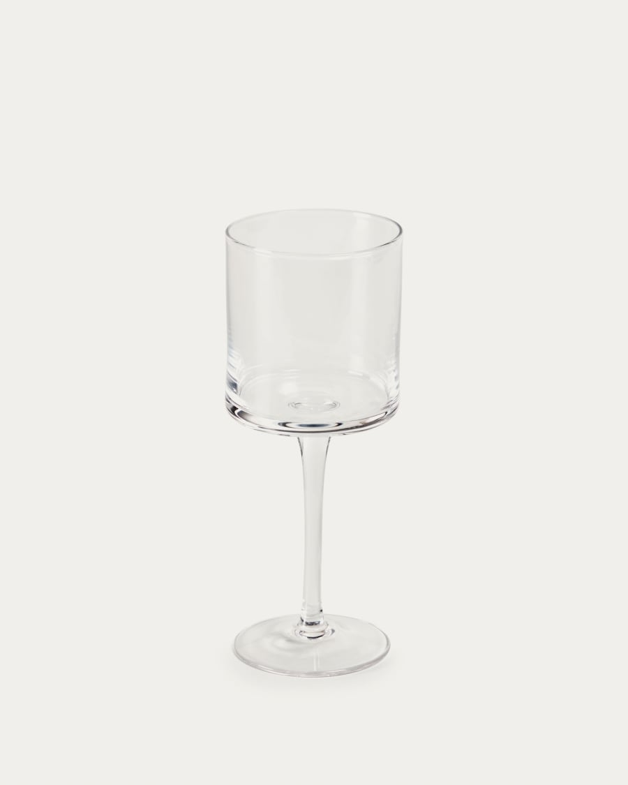 Yua wine glass made from transparent glass, 20 cl