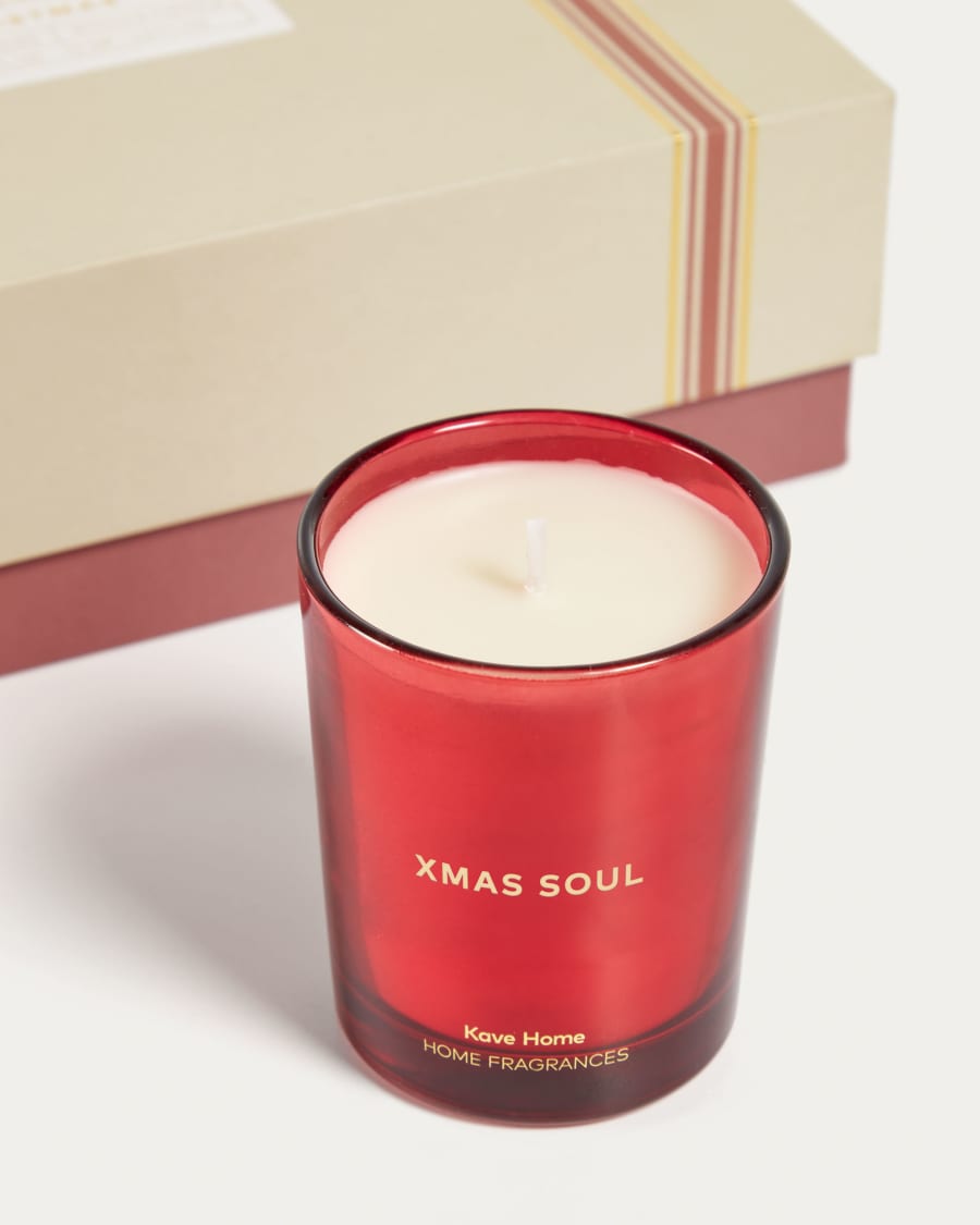 Xmas Soul set of 50 ml fragrance diffuser with sticks and 70 g aromatic candle