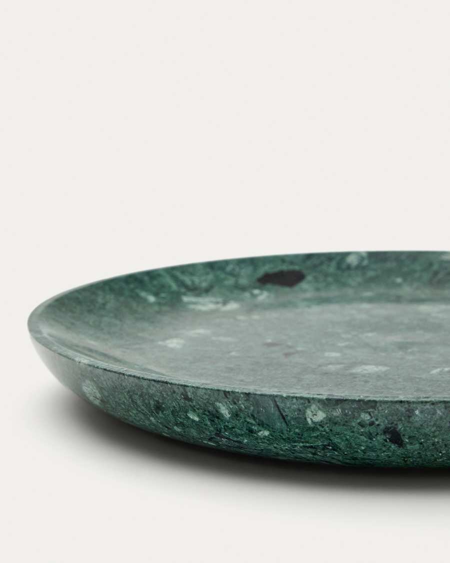 Vassoio grande Ecin in marmo verde