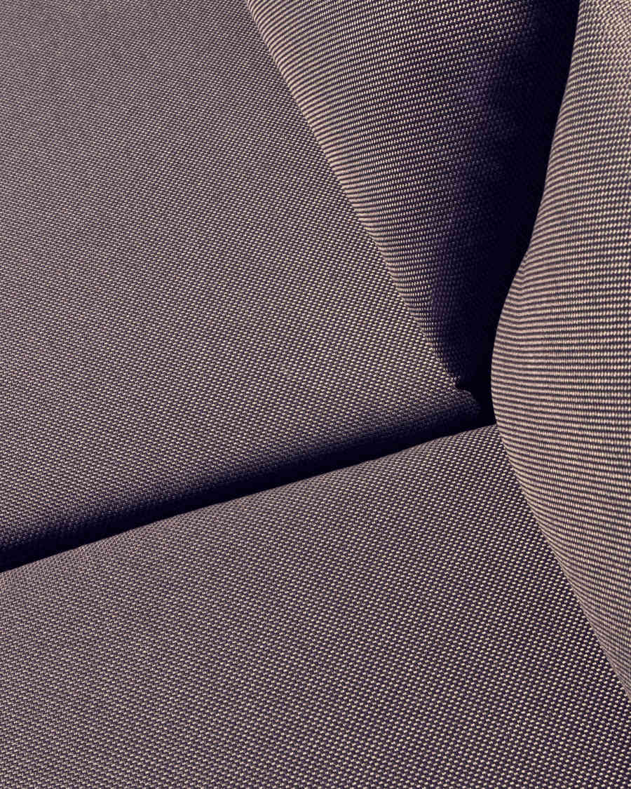 Set Tosqueta canapé d’angle 5 places et table en aluminium et bois de teck certifié FSC 100 %