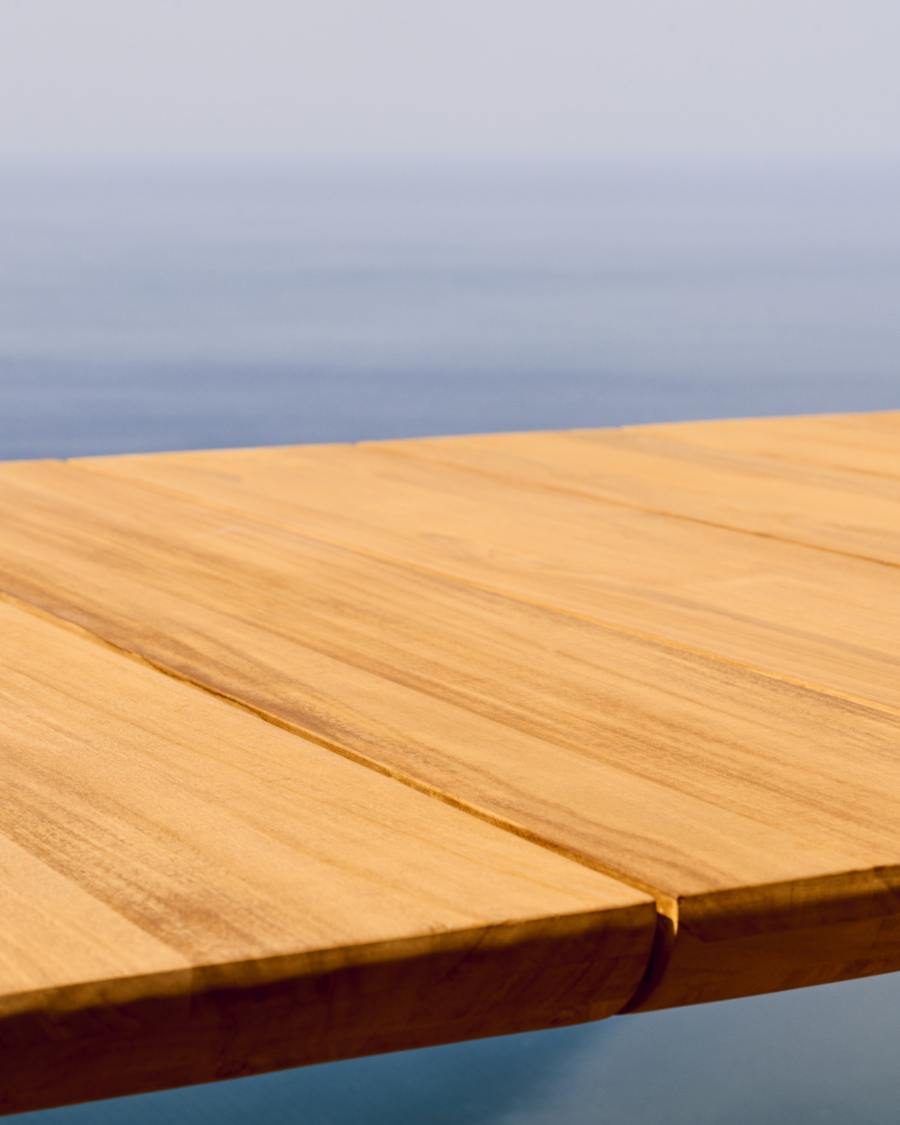 Icaro table made from solid teak wood, 280 x 112 cm, FSC 100%