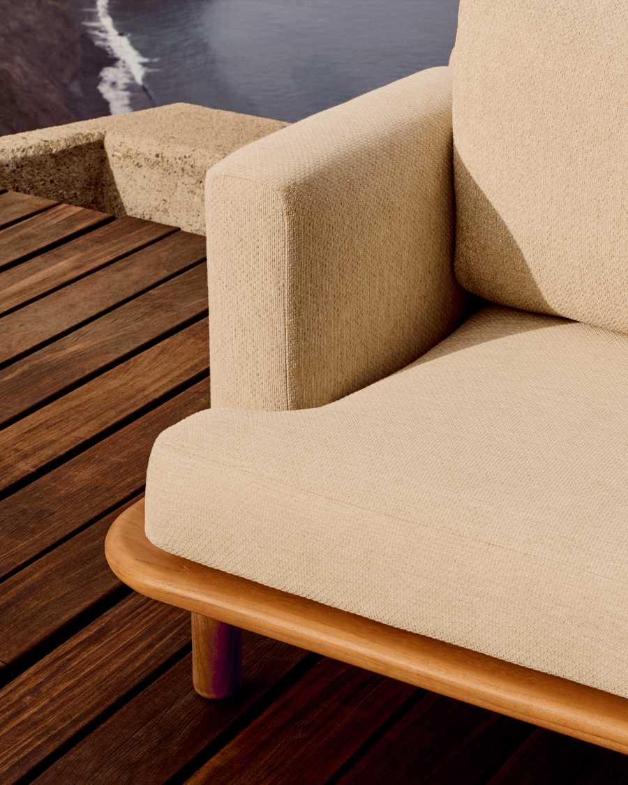 Turqueta 3-Sitzer-Sofa aus massivem Teakholz FSC 100% 230 cm