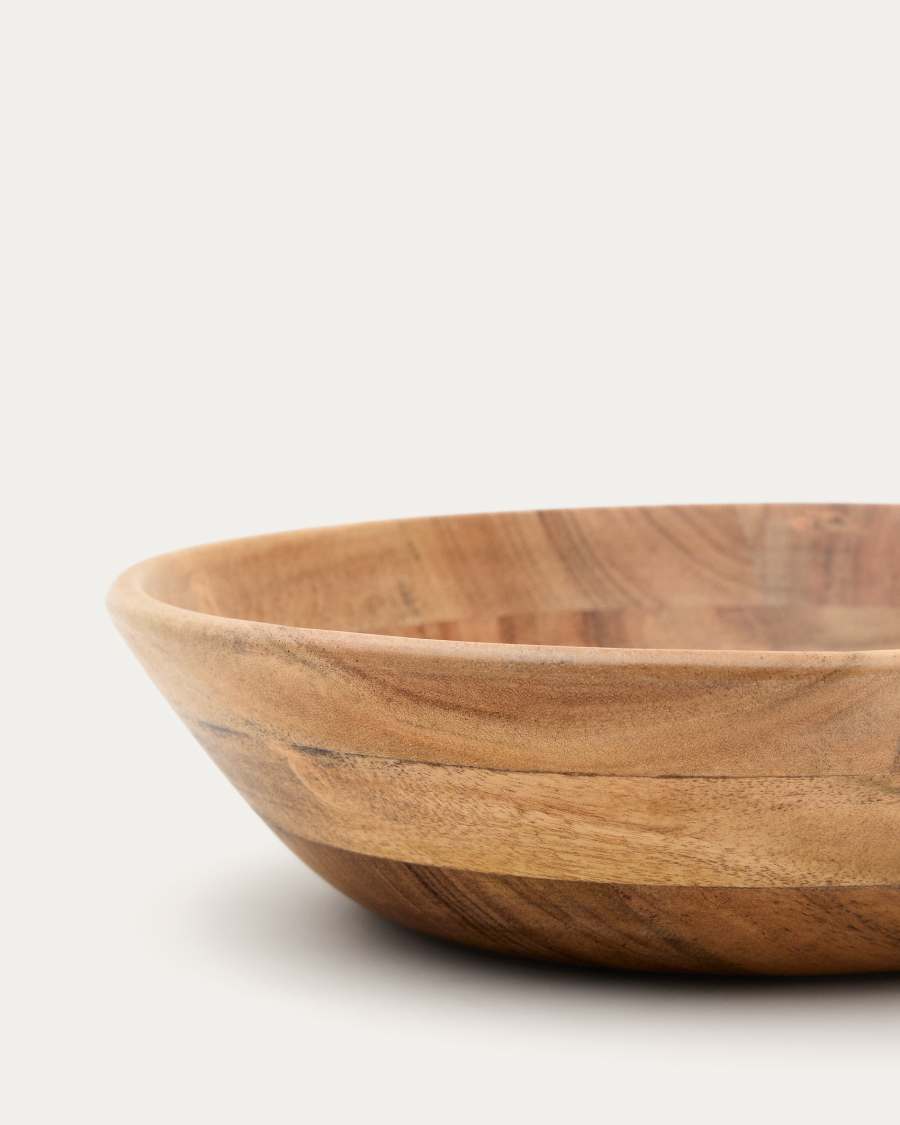 Kleine Idrom kom gemaakt van acaciahout. FSC 100%