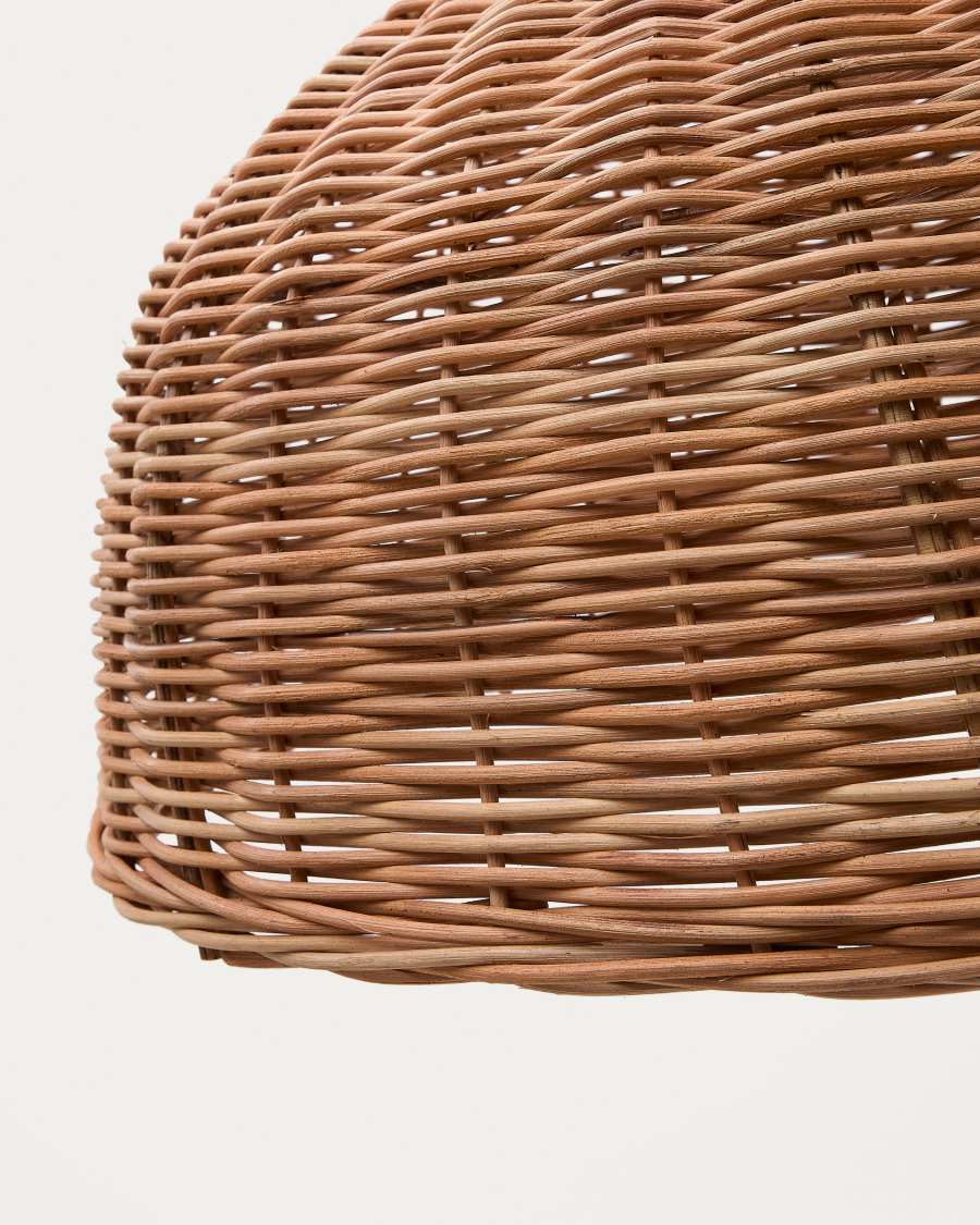 Paralume per lampada da soffitto Jornets in rattan con finitura naturale Ø 80 cm