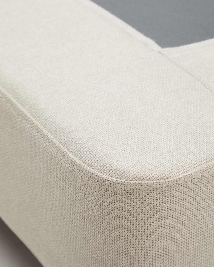 Hoes voor bed Ofelia in ecru voor matras van 160 x 200 cm