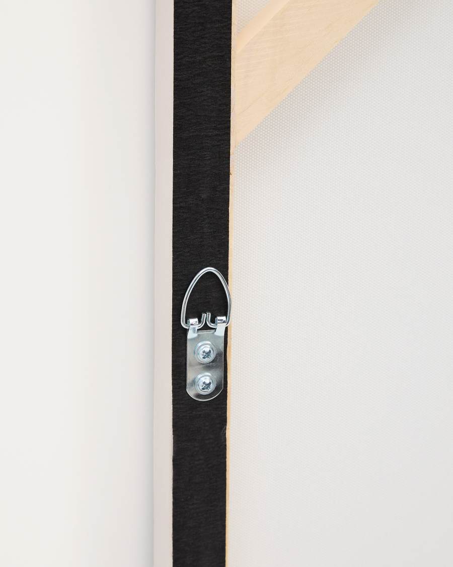 Tonol, brown abstract canvas, 100 x 80 cm