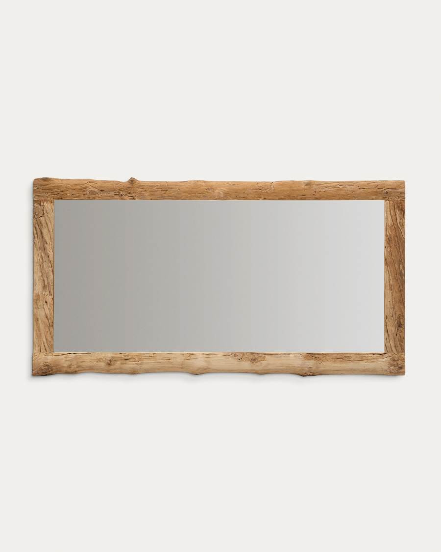 Ibro wooden mirror, 105 x 200 cm