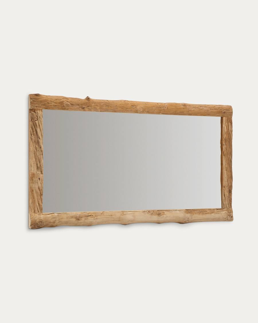 Ibro wooden mirror, 105 x 200 cm
