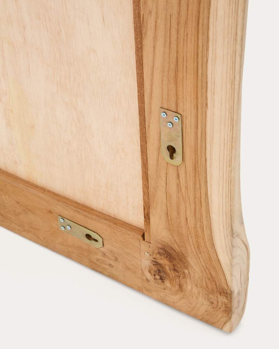 Ibro wooden mirror, 105 x 200 cm