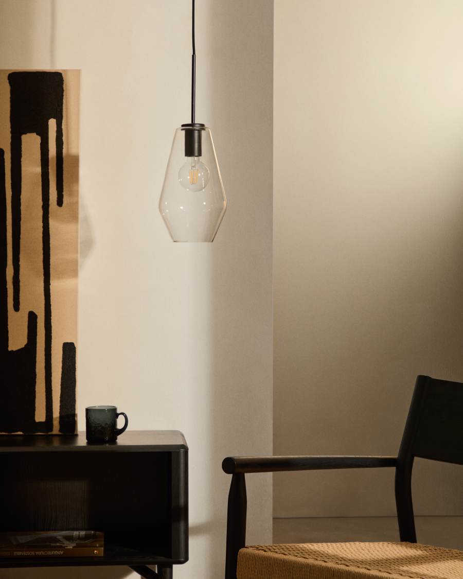 Plafonnier Mao en verre Ø 17 cm