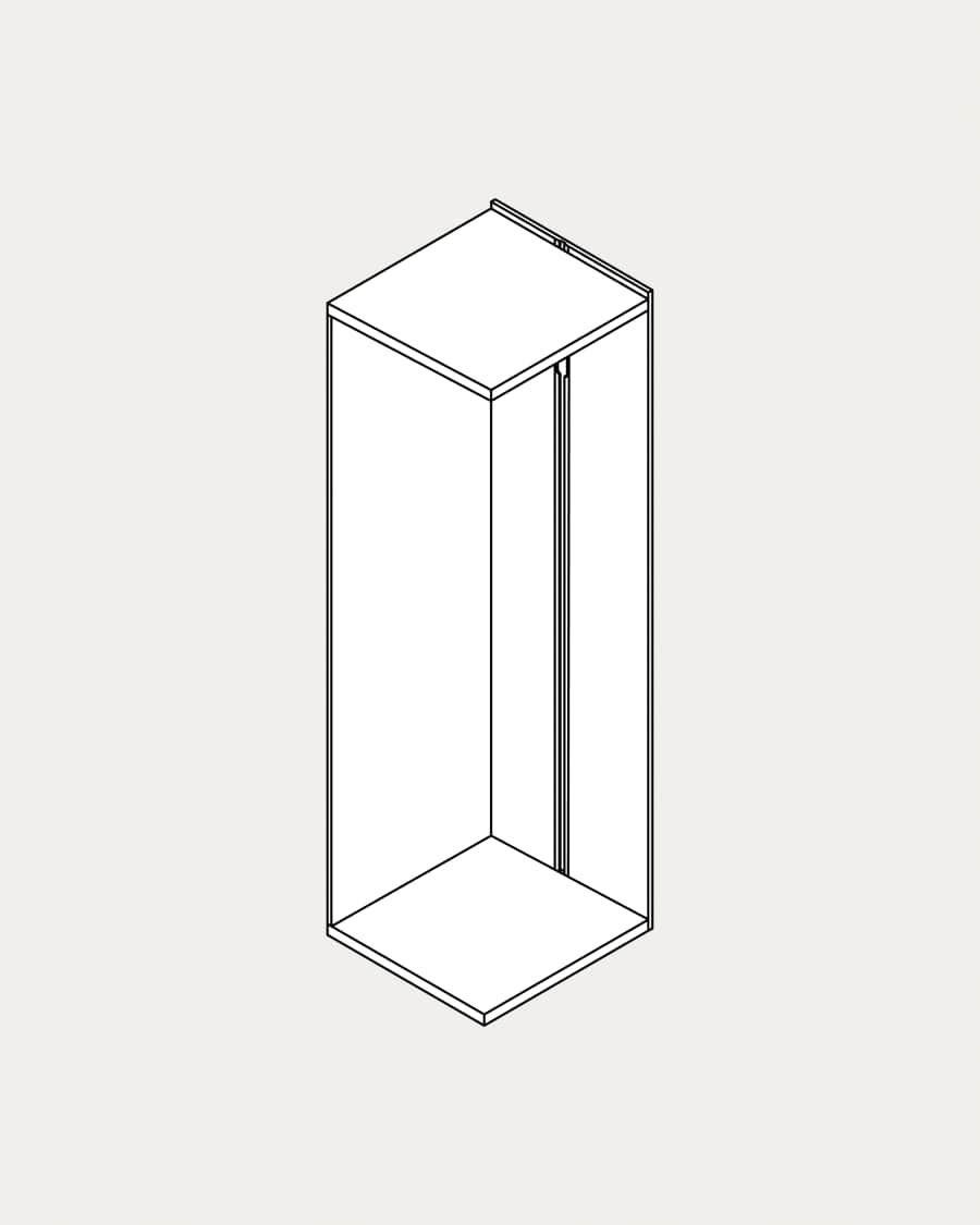 Krea 1-door extension frame 303-379 mm