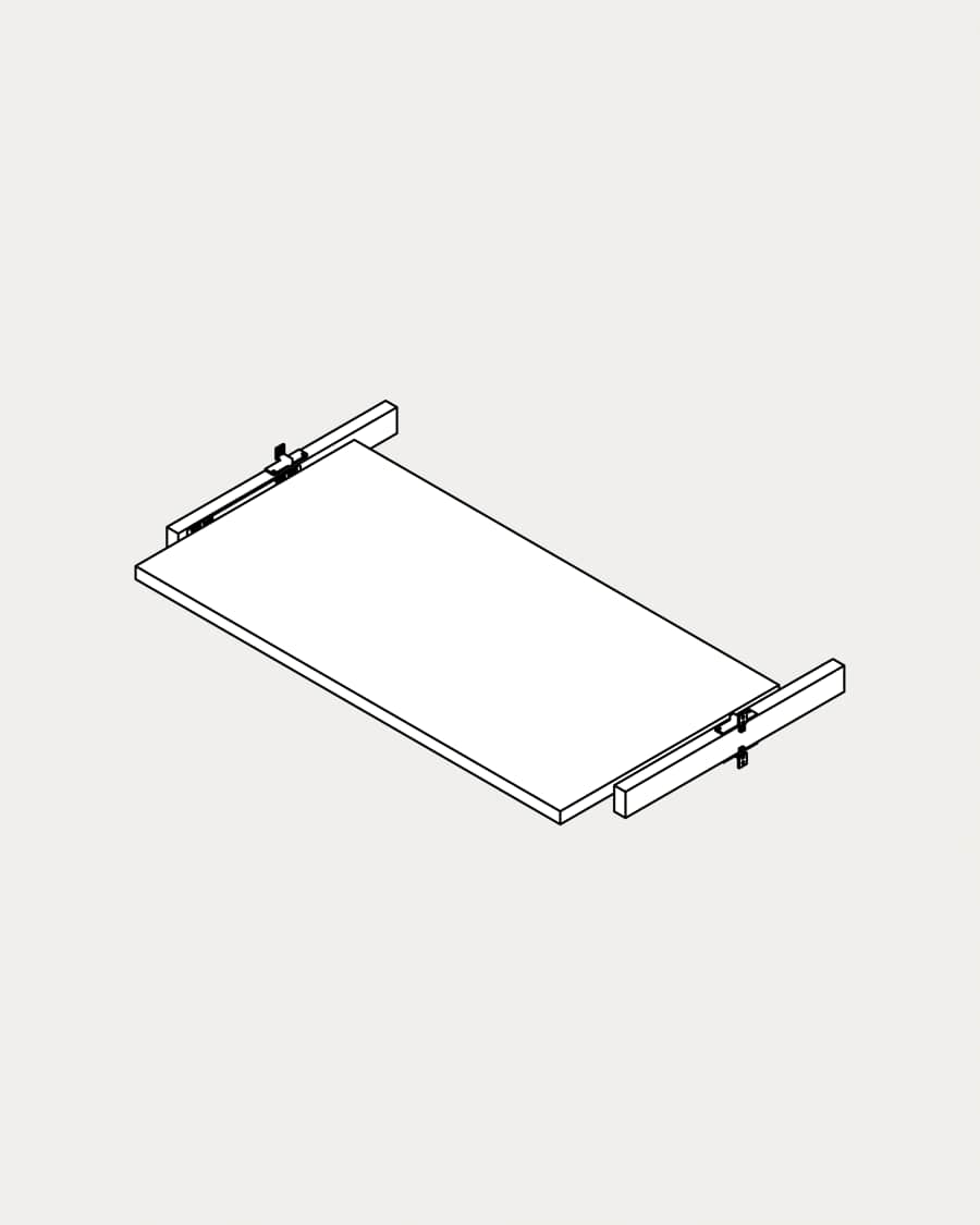 Regal Krea ausziehbar 424-499 mm