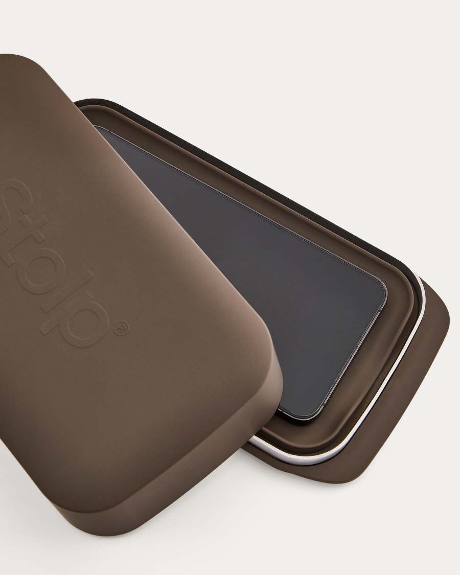 Boîte de Faraday pour smartphones en collaboration avec Stolp® x KonMari arena