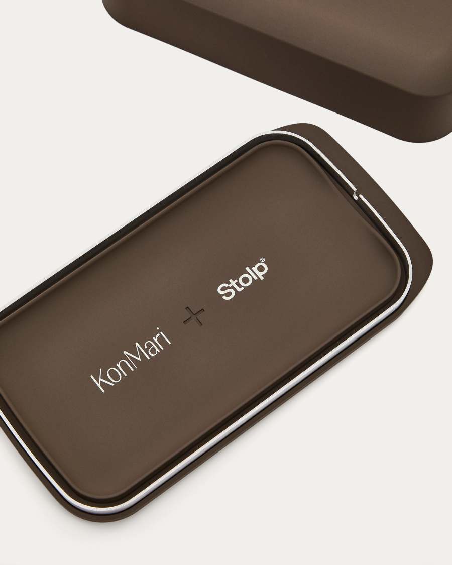 Boîte de Faraday pour smartphones en collaboration avec Stolp® x KonMari arena