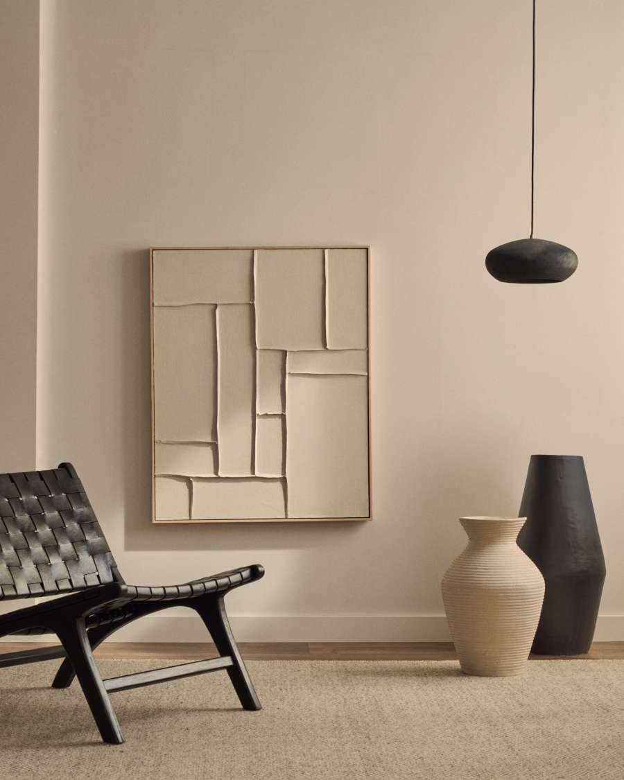 Visario Quadro Moderno Su Tela Di Lino, 195x80 Cm, Stampa Artistica Pronta Da Appendere